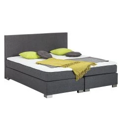 Fredriks Boxspringbett Ramona II - Grau - 180 x 200cm
