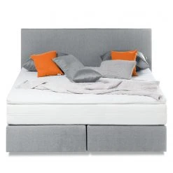 Fredriks Boxspringbett Ramona VII - Hellgrau - 140 x 200cm -Schlafzimmer Verkaufe DE boxspringbett ramona vii 140 x 200cm lichtgrau 4056932