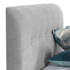 Mørteens Boxspringbett Mälby - Lichtgrau - 200 x 200cm -Schlafzimmer Verkaufe DE boxspringbett sorsele webstoff 3676465