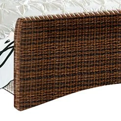 Naturoo Doppelbett Bryne - Braun - 180 x 200cm -Schlafzimmer Verkaufe DE doppelbett bryne rattan 180 x 200cm braun 2221158