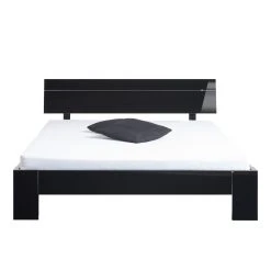 Neue Modular Doppelbett Perleto - Hochglanz Schwarz - 140 x 200cm -Schlafzimmer Verkaufe DE doppelbett perleto hochglanz schwarz 268506