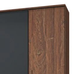 Rauch Orange Drehtürenschrank Bernau - Dunkelbraun / Anthrazit - Breite: 271 cm -Schlafzimmer Verkaufe DE drehtuerenschrank bernau graumetallic 271 cm 6 tuerig 3748004