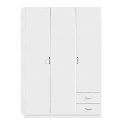 Rauch Blue Drehtürenschrank Case II - Alpinweiß - Schrankbreite: 135 cm - 3-türig - Standard