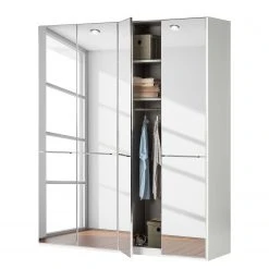 Wiemann Drehtürenschrank Chicago I - Alpinweiß / Spiegelglas - Höhe: 236 cm - Breite: 200 cm - 4 -Schlafzimmer Verkaufe DE drehtuerenschrank chicago i alpinweiss spiegelglas 200 cm 4 tuerig 236 cm 3311469