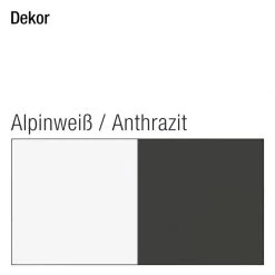 Wimex Drehtürenschrank Julan II - Alpinweiß / Anthrazit - Ohne Spiegeltür/-en -Schlafzimmer Verkaufe DE drehtuerenschrank click alpinweiss anthrazit schrankbreite 135 cm 3 tuerig 2883174
