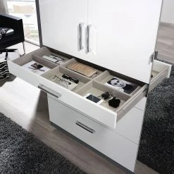 Rauch Blue Drehtürenschrank Homburg II - Graumetallic - Breite: 136 cm - Mit Spiegeltür/-en -Schlafzimmer Verkaufe DE drehtuerenschrank homburg ii graumetallic 136 cm 3 tuerig mit spiegeltuer en 4504156