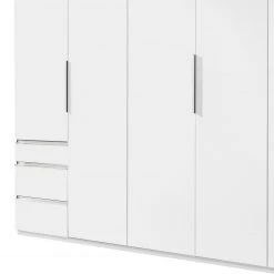 Fresh to go Drehtürenschrank Level 36A - Alpinweiß - Höhe: 236 cm - Breite: 300 cm - Ohne Spiegeltür/-en -Schlafzimmer Verkaufe DE drehtuerenschrank level 36a alpinweiss 300 cm 6 tuerig 216 cm 4827792