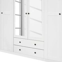 Rauch Orange Drehtürenschrank Rosenheim I - Breite: 271 cm -Schlafzimmer Verkaufe DE drehtuerenschrank rosenheim i alpinweiss 271 cm 6 tuerig 3307965 1