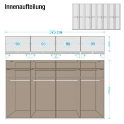 Rauch Orange Drehtürenschrank Sitara I - Erle teilmassiv - lackiert - Schrankbreite: 95 cm - 2-türig -Schlafzimmer Verkaufe DE drehtuerenschrank sitara i erle teilmassiv lackiert 555448