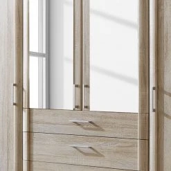 Wiemann Funktionsschrank Meran - Ohne Kranzblende - Ohne Beleuchtung -Schlafzimmer Verkaufe DE funktionsschrank meran eiche saegerau dekor ohne beleuchtung ohne kranzblende 2931585