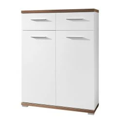 Germania Schuhkommode Texture I - Eiche Sonoma Dekor / Weiß