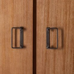 Ars manufacti Garderobenschrank Manchester II - Akazie teilmassiv / Metall - Akazie / Anthrazit - Breite: 110 cm -Schlafzimmer Verkaufe DE garderobenschrank manchester akazie teilmassiv akazie akazie anthrazit 110 cm 2 tuerig 4874992