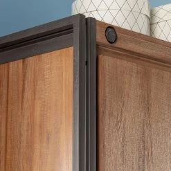 Ars manufacti Garderobenschrank Manchester II - Akazie teilmassiv / Metall - Akazie / Anthrazit - Breite: 110 cm -Schlafzimmer Verkaufe DE garderobenschrank manchester akazie teilmassiv akazie akazie anthrazit 110 cm 2 tuerig 4882448