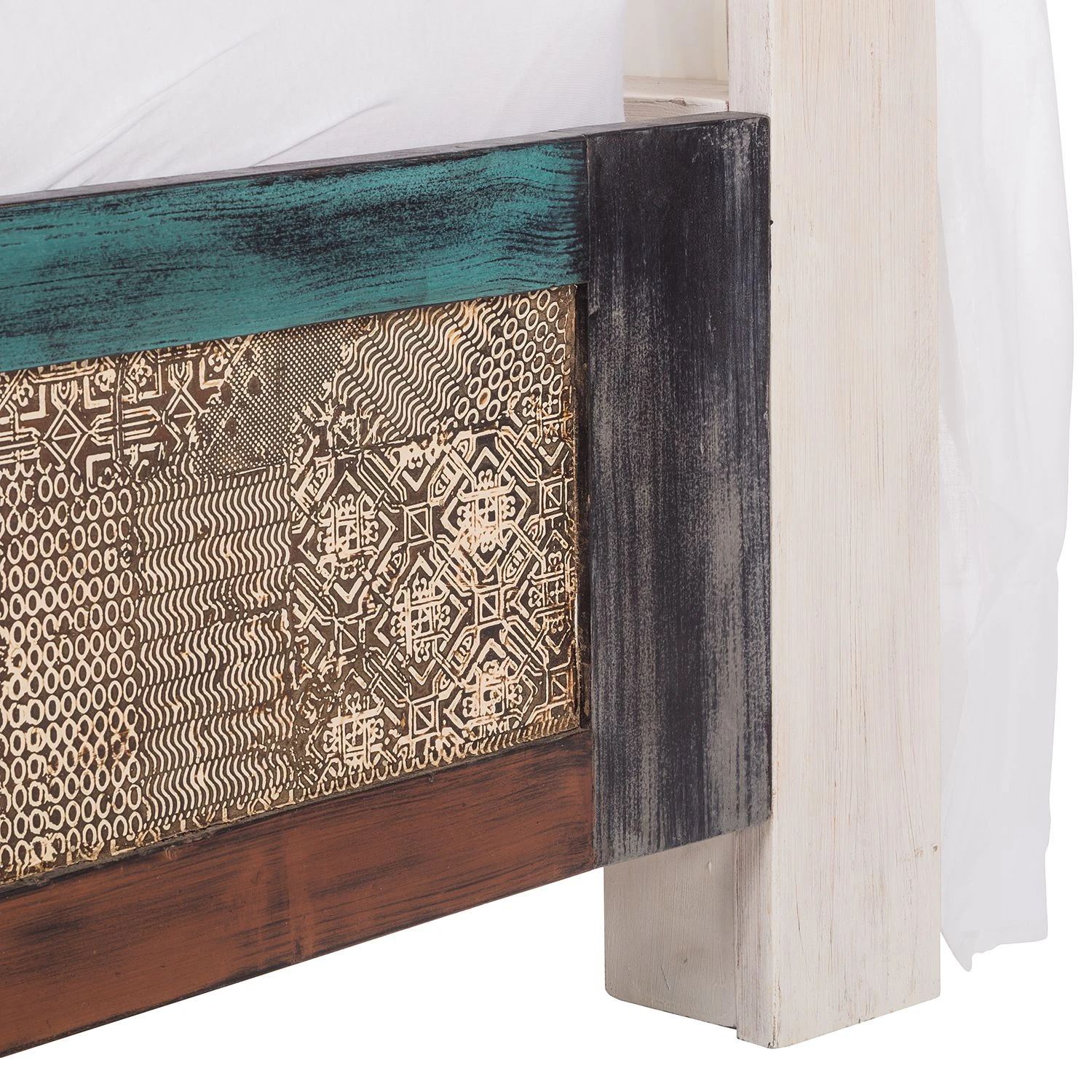 Wolf-Möbel Himmelbett Goa White - Akazie massiv - Weiß 12 Wolf-Möbel Himmelbett Goa White - Akazie massiv - Weiß – Bild 12