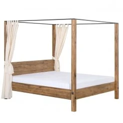 Neue Modular Himmelbett Porto-Alegre - Naturpordukt - eventuell leichte Abweichung vom Bild - 140 x 200cm -Schlafzimmer Verkaufe DE himmelbett porto alegre sumpfeiche massiv 3543545