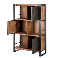 Ars manufacti Hochkommode Manchester - Akazie massiv / Metall - Akazie / Anthrazit -Schlafzimmer Verkaufe DE hochkommode manchester akazie massiv metall 4873500