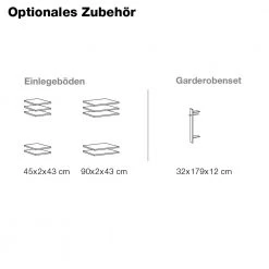 Wimex Drehtürenschrank Nuevo -Schlafzimmer Verkaufe DE home design salta kleiderschrank alpinweiss absetzung anthrazit versch groessen m wi ssk 0178a 3 1