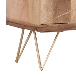 Ars manufacti Kommode Argallo II - Mango massiv / Metall - Mango / Gold -Schlafzimmer Verkaufe DE kommode argallo ii mango massiv metall mango gold 4419580