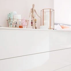 Fredriks Kommode Bianco II - Hochglanz Weiß -Schlafzimmer Verkaufe DE kommode bianco ii hochglanz weiss 5153912