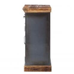 Ars manufacti Kommode Hunter II - Metall / Mango massiv - Mango / Blaugrau -Schlafzimmer Verkaufe DE kommode hunter ii metall mango massiv mango blaugrau 4414548