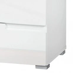 Fredriks Kommode Larado II - Hochglanz Weiß / Weiß -Schlafzimmer Verkaufe DE kommode larado ii hochglanz weiss weiss 3093857