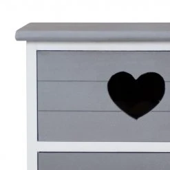 Maison Belfort Kommode Malanda - Höhe: 60 cm -Schlafzimmer Verkaufe DE kommode malanda paulownia massiv grau 4347448