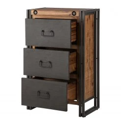 Ars manufacti Kommode Manchester - Akazie teilmassiv / Metall - Akazie / Anthrazit -Schlafzimmer Verkaufe DE kommode manchester akazie massiv metall 4873256
