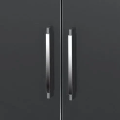 Maja Möbel Kommode Merit - Hochglanz Grau / Eiche Sonoma Dekor -Schlafzimmer Verkaufe DE kommode merit hochglanz grau eiche sonoma dekor 347658