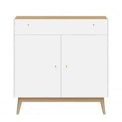 Germania Kommode Monteo I - Weiß / Eiche -Schlafzimmer Verkaufe DE kommode monteo weiss eiche 4943332