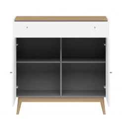 Germania Kommode Monteo I - Weiß / Eiche -Schlafzimmer Verkaufe DE kommode monteo weiss eiche 4943336