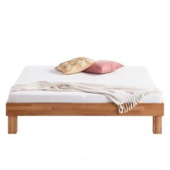 Ars Natura Massivholzbett AresWOOD - Kernbuche - 140 x 200cm - Ohne Kopfteil -Schlafzimmer Verkaufe DE massivholzbett areswood 140 x 200cm ohne kopfteil buche 4720320