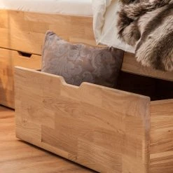 Ars Natura Massivholzbett EosWOOD - inkl. Bettkästen - Eiche massiv - Eiche Weißöl - 180 x 200cm -Schlafzimmer Verkaufe DE massivholzbett eoswood inklusive 4 bettkaesten eiche massiv 180 x 200cm eiche weissoel 3597597
