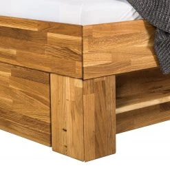 Ars Natura Massivholzbett EosWOOD - inkl. Bettkästen - Eiche massiv - Eiche - 160 x 200cm -Schlafzimmer Verkaufe DE massivholzbett eoswood inklusive 4 bettkaesten eiche massiv liegeflaeche 180 x 200 cm 1807762