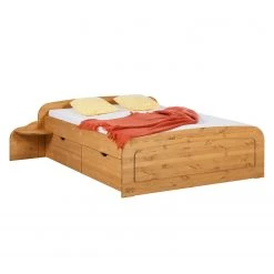 Ars Natura Massivholzbett Fia - Kiefer Natur gebeizt & gewachst - 180 x 200cm -Schlafzimmer Verkaufe DE massivholzbett fia kiefer massiv 180 x 200cm kiefer natur gebeizt gewachst 3111657