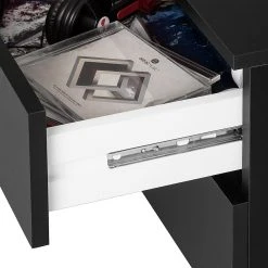 Mooved Nachtkommode Arca I - Schwarz -Schlafzimmer Verkaufe DE nachtkommode arca i schwarz 532682