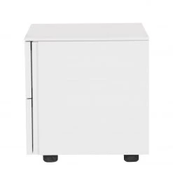 Fredriks Nachtkommode Bianco II - Hochglanz Weiß -Schlafzimmer Verkaufe DE nachtkommode bianco ii hochglanz weiss 3849380