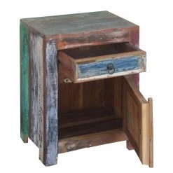 Ars manufacti Nachtkommode Guntur - Altholz - Mehrfarbig -Schlafzimmer Verkaufe DE nachtkommode guntur altholz mehrfarbig 5195176
