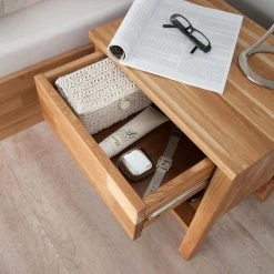 Ars Natura Nachtkommode LayaWOOD - Eiche massiv - geölt -Schlafzimmer Verkaufe DE nachtkommode layawood eiche massiv geoelt 3508613