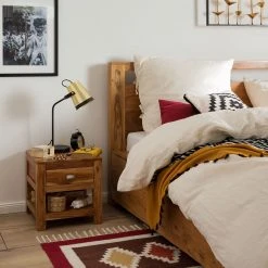 Ars Natura Nachtkommode Maldon - Akazie massiv -Schlafzimmer Verkaufe DE nachtkommode maldon akazie massiv 5065488