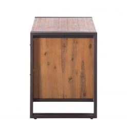 Ars manufacti Nachtkommode Manchester - Akazie massiv / Metall - Akazie / Anthrazit -Schlafzimmer Verkaufe DE nachtkommode manchester 2er set akazie massiv akazie anthrazit 4883248