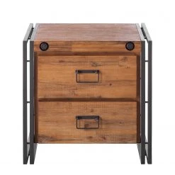 Ars manufacti Nachtkommode Manchester - Akazie massiv / Metall - Akazie / Anthrazit -Schlafzimmer Verkaufe DE nachtkommode manchester 2er set akazie massiv akazie anthrazit 4883252
