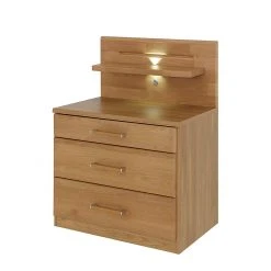 Rauch Orange Nachtkommode Sitara II - Erle teilmassiv - lackiert - Nachtkommode - inkl. Paneel Mit Beleuchtung -Schlafzimmer Verkaufe DE nachtkommode sitara ii erle teilmassiv lackiert 333478