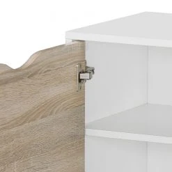 Mørteens Nachtkommode Sunndal II - Wildeiche Dekor / Alpinweiß -Schlafzimmer Verkaufe DE nachtkommode sunndal ii weiss eiche dekor 4845084