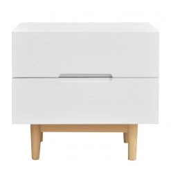 Mørteens Nachtschrank Lindholm - Weiß -Schlafzimmer Verkaufe DE nachtschrank lindholm mattweiss 3596737