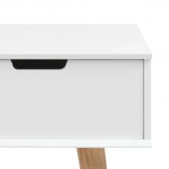 Mørteens Nachttisch Mitra - Eiche massiv - Weiß -Schlafzimmer Verkaufe DE nachttisch mitra eiche massiv weiss 2870834