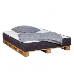 Palettenbett Smood - Massivholz Kiefer - Kiefer - 200 x 200cm