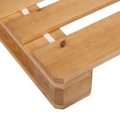 Palettenbett Smood - Massivholz Kiefer - Kiefer - 200 x 200cm -Schlafzimmer Verkaufe DE palettenbett smood kiefer massiv 200 x 200cm 4665888