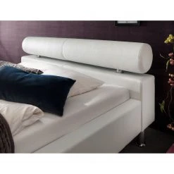 Meise.möbel Polsterbett Anello Kunstleder - Weiß - 120 x 200cm -Schlafzimmer Verkaufe DE polsterbett anelllo kunstleder 100 x 200cm weiss 5161800