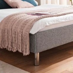 Meise.möbel Polsterbett Hip Hop - Webstoff Grau -Schlafzimmer Verkaufe DE polsterbett hip hop webstoff grau 5161716