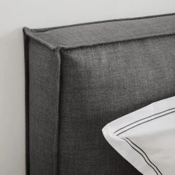 Polsterbett Kinx - Stoff KINX: Anthrazit - 180 x 200cm -Schlafzimmer Verkaufe DE polsterbett kinx webstoff 140 x 200cm anthrazit 5112024